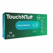 Ansell TouchNTuff 92-500 Disposable Green Nitrile Gloves